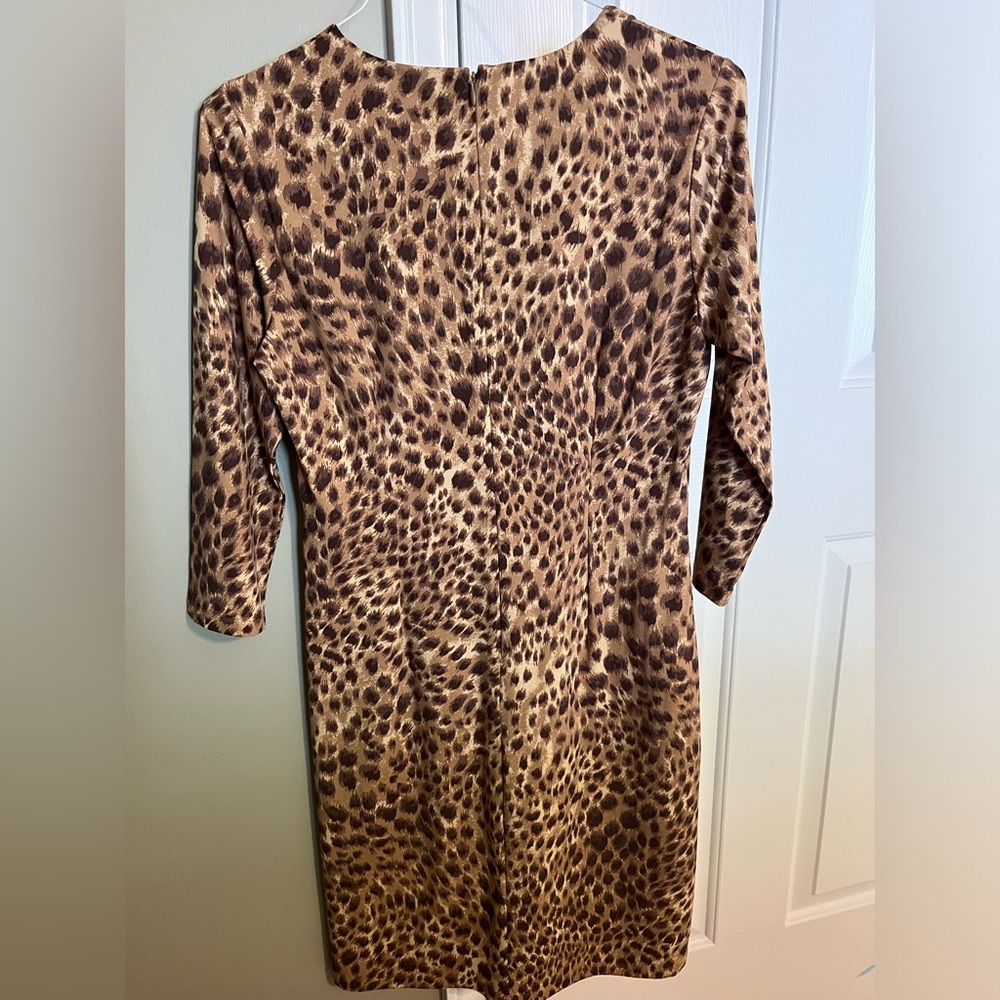 J. Mclaughlin Leopard Print Size Medium - image 2